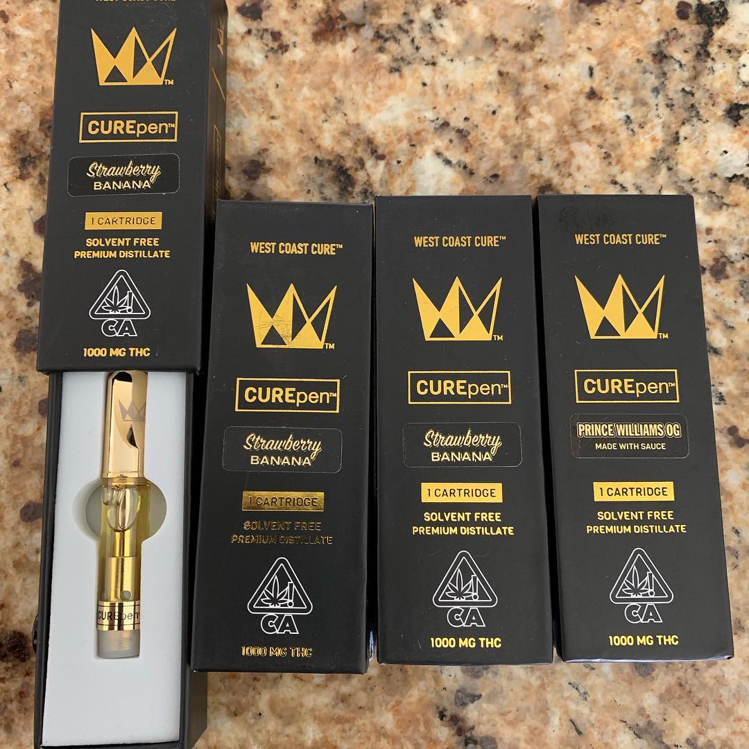 west coast cure carts for sale