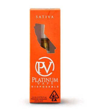 Platinum carts THC-CA-Dsp-Vape-Sativa